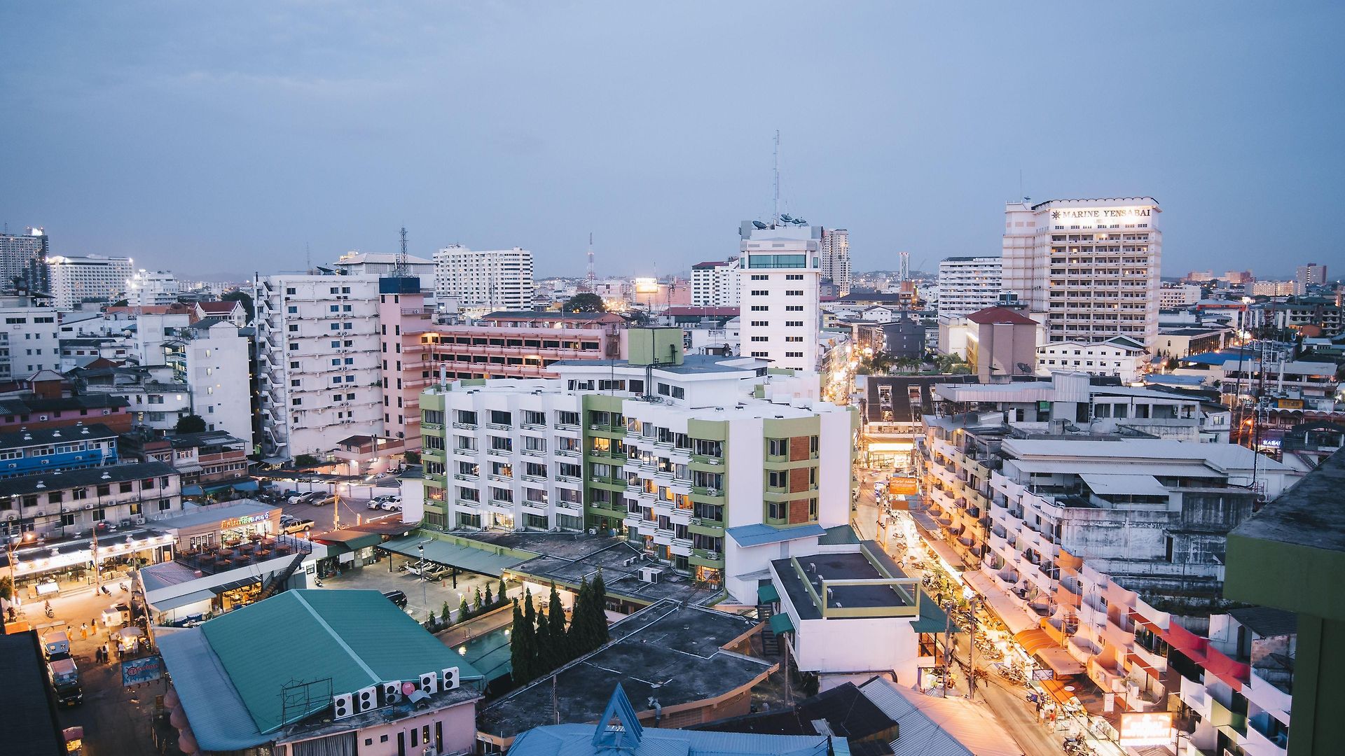 โรงแรมมารีน พลาซ่า พัทยา โรงแรม