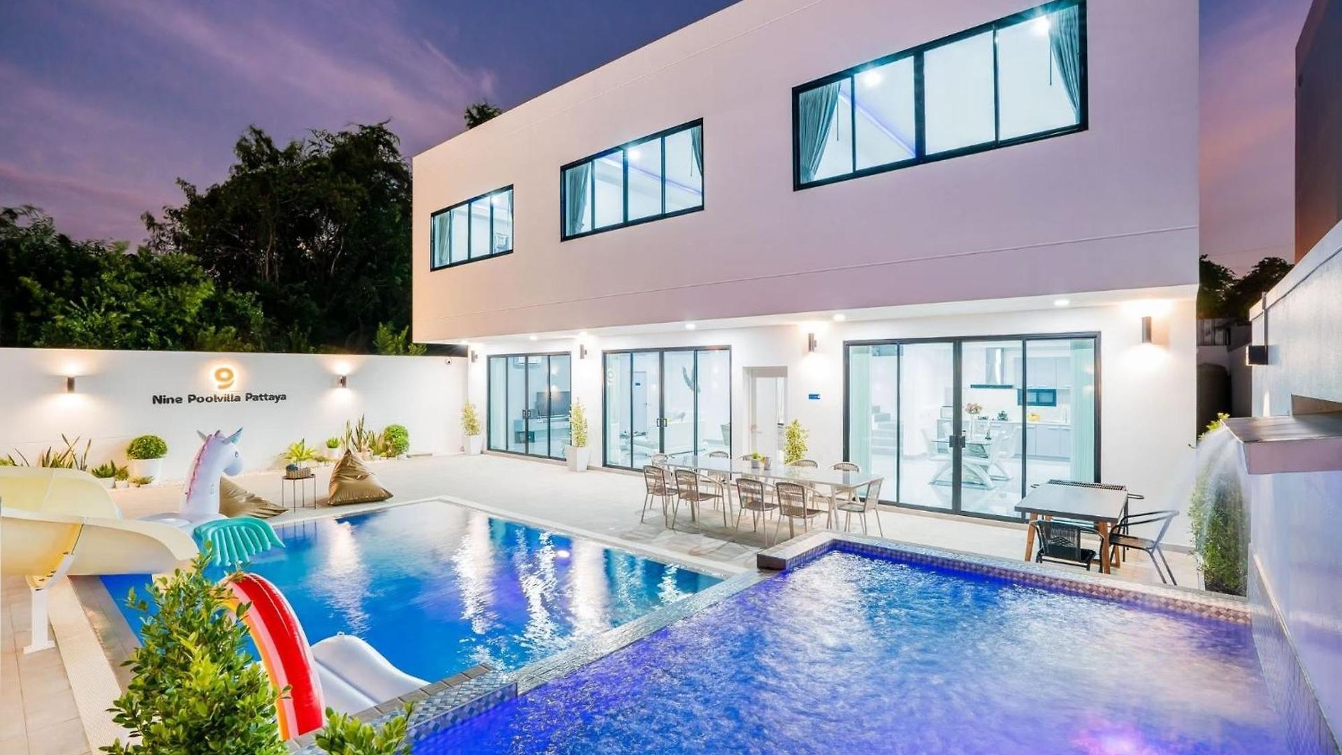 Villa Nine9 Luxury Poolvilla Walking Street 3 Bedrooms Pattaya