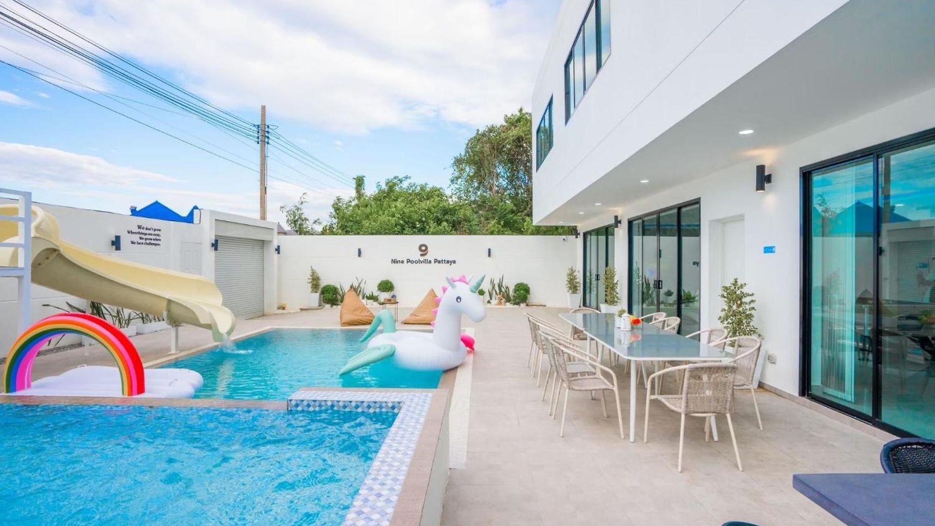 Nine9 Luxury Poolvilla Walking Street 3 Bedrooms *