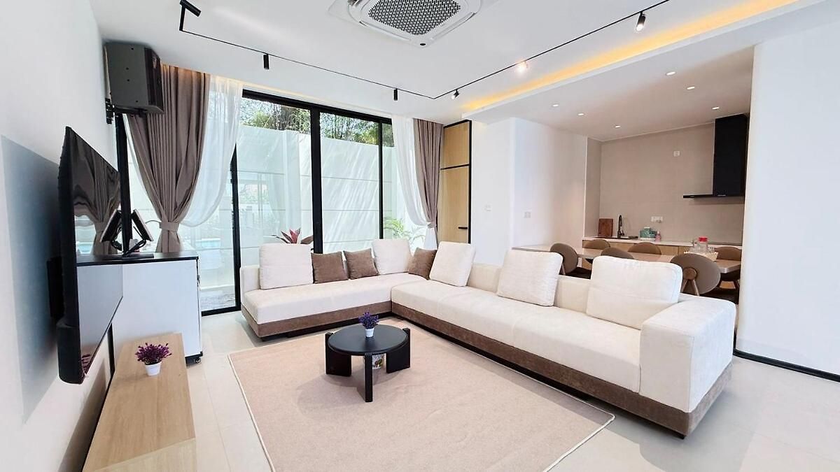 วิลล่า The White Heaven 4br Ktv Bbq Rooftop Swimming Pool *