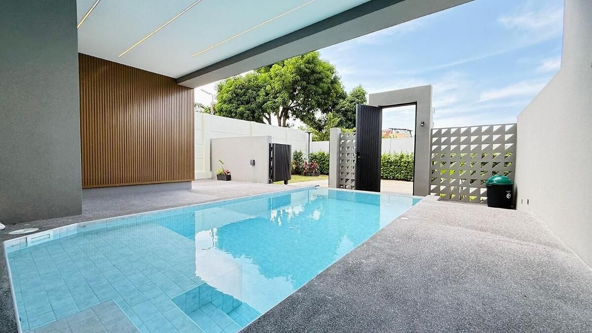 วิลล่า The White Heaven 4br Ktv Bbq Rooftop Swimming Pool