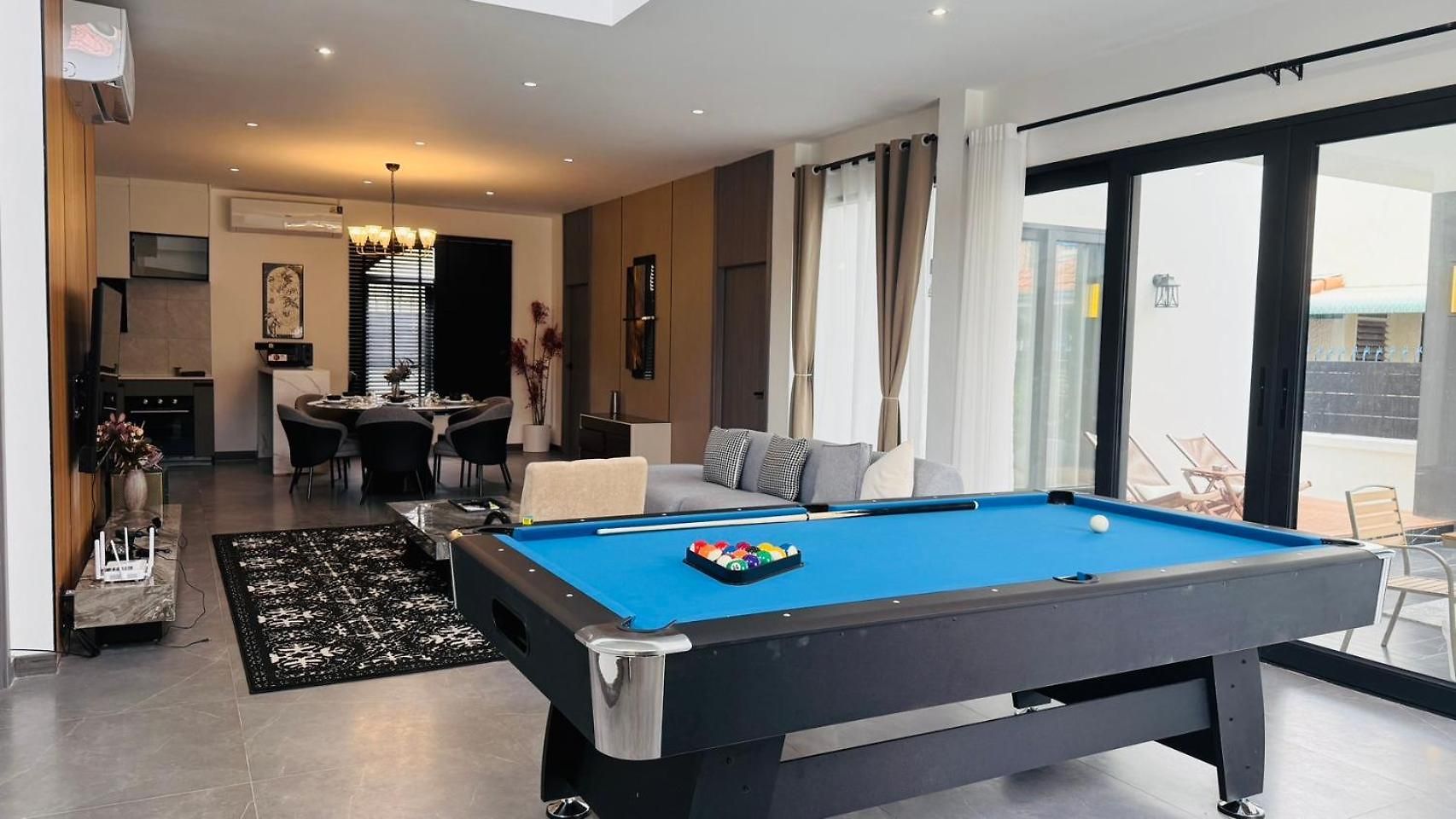 Newly Dec Pool Table Ktv Bbq Terrace Outdoor 5br Swimming Pool วิลล่า *