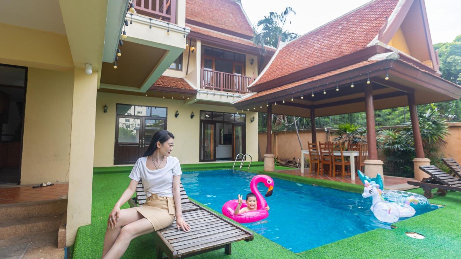 The Midas Pool 4br Thai Stye Bbq Terrace Phatumnak Hill วันหยุดที่บ้าน