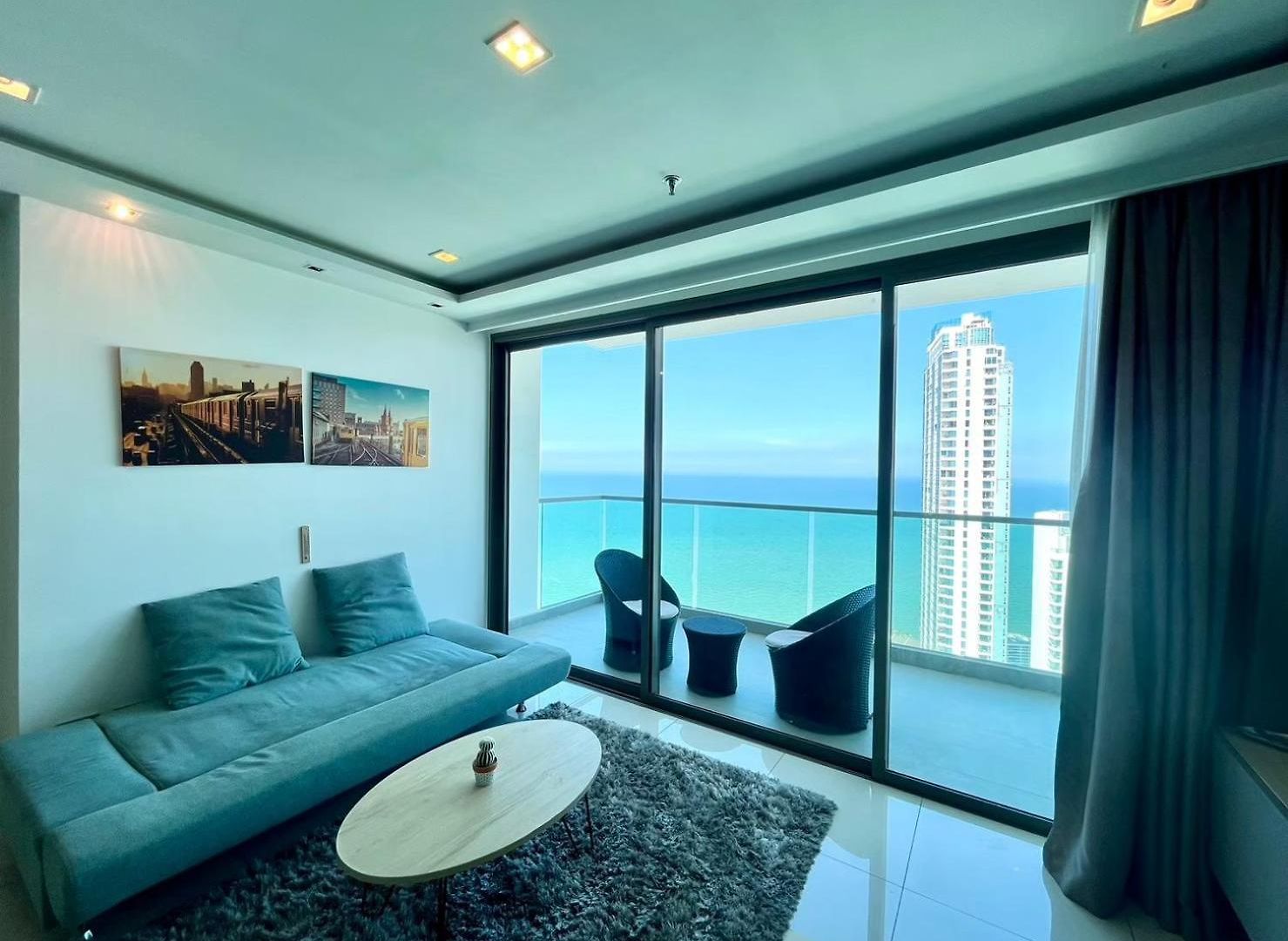 Sea View 1bedroom Wong Amat Tower 3312 * Pattaya