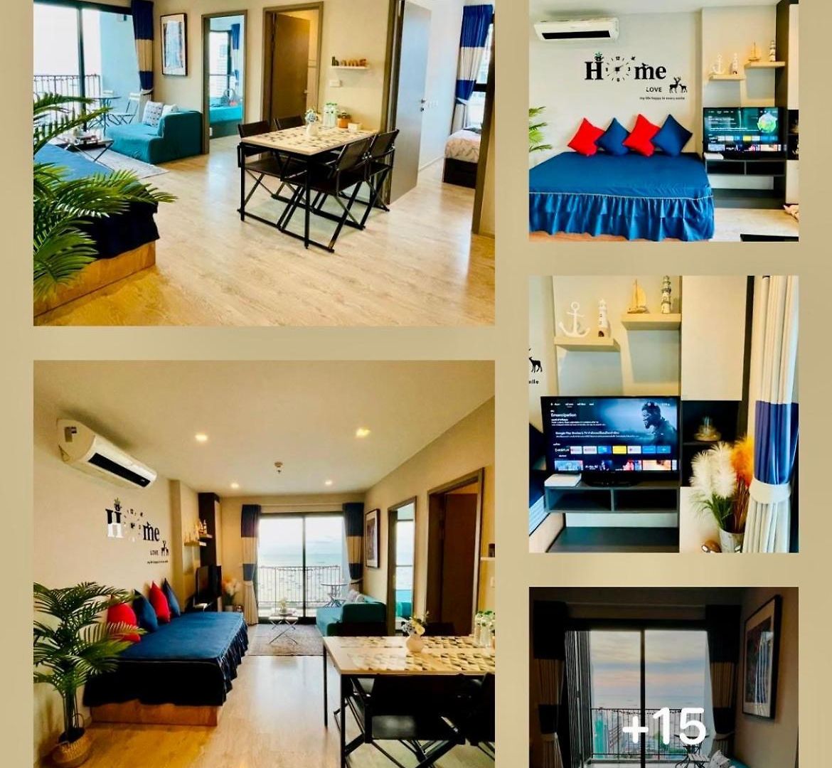 The Base 2 Bedroom 1 Bathroom อพาร์ทเม้น Pattaya
