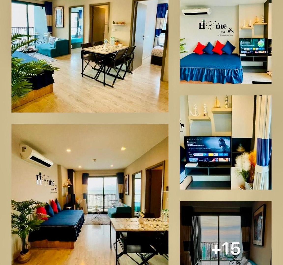 The Base 2 Bed 1 Bath 514 By Numam อพาร์ทเม้น Pattaya