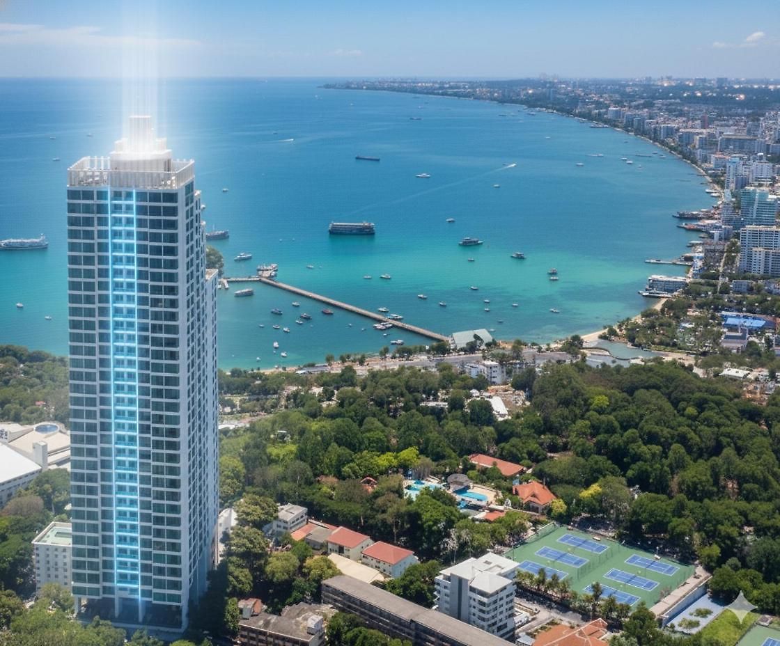 Panoramic Sea View At Sky Residences - Pratamnak Modern อพาร์ทเม้น *