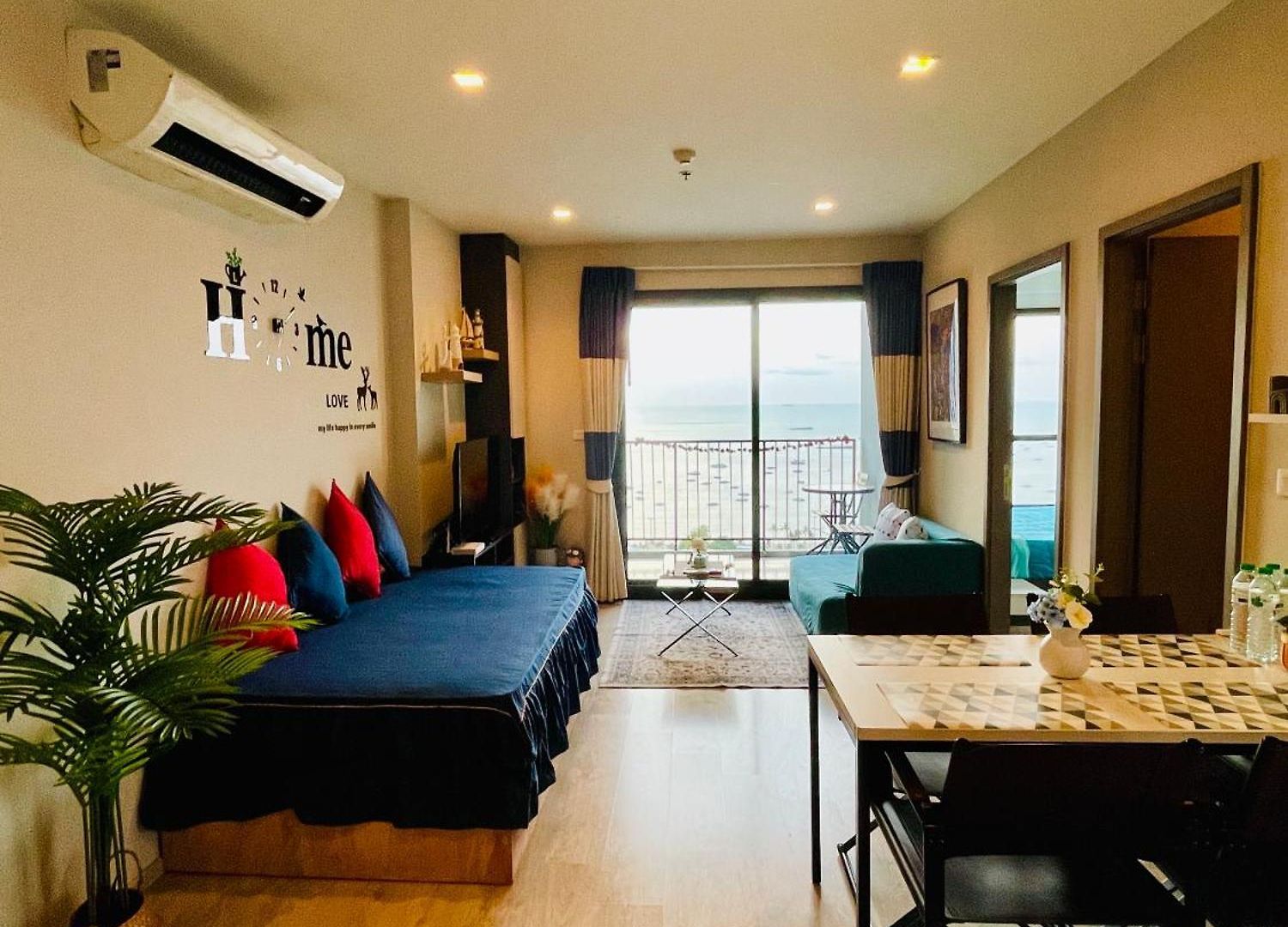 อพาร์ทเม้น The Base 2 Bedroom 1 Bathroom *