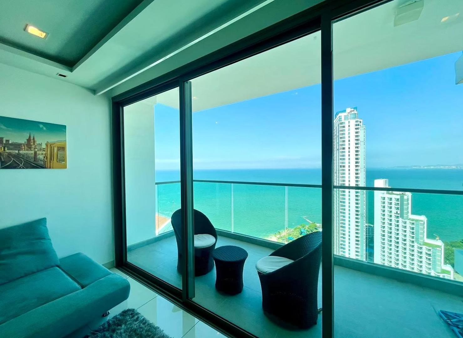 อพาร์ทเม้น Sea View 1bedroom Wong Amat Tower 3312