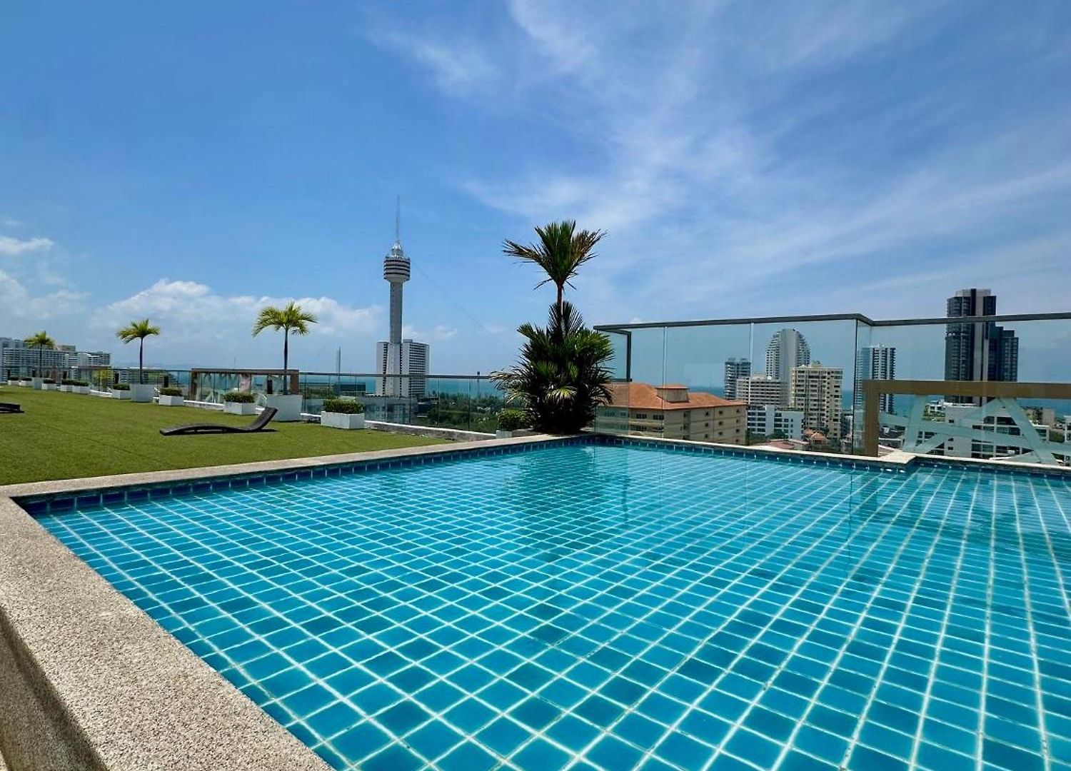 อพาร์ทเม้น Water Park - 205 Comfortable In A Great Location Near The Sea