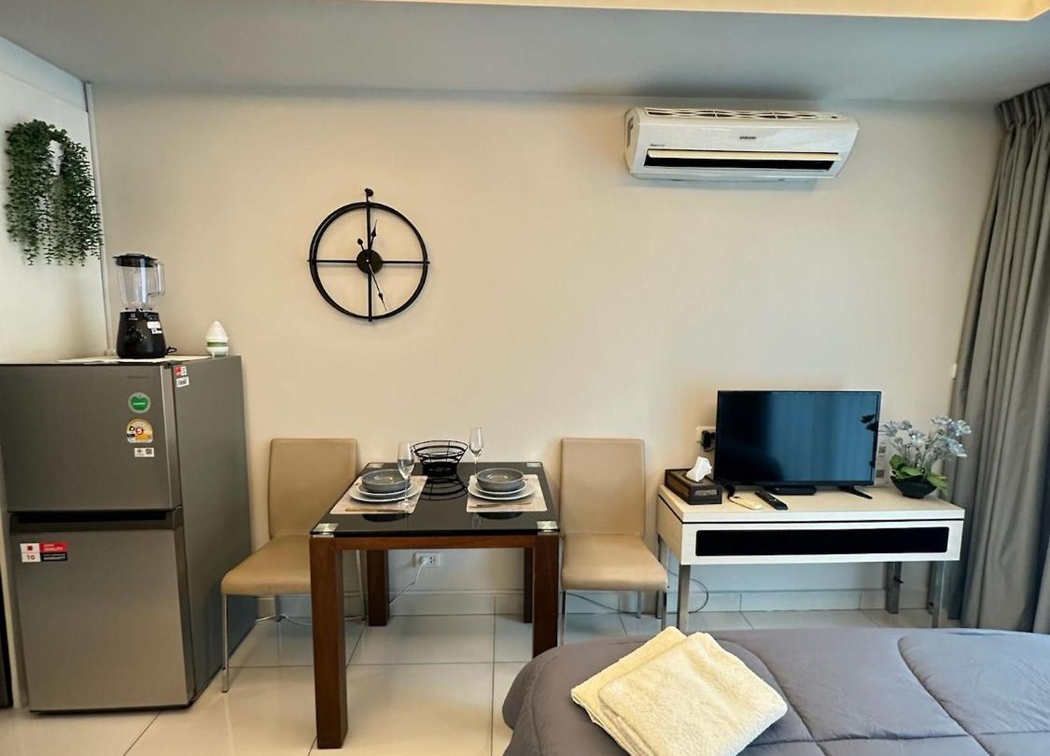 Water Park - 205 Comfortable In A Great Location Near The Sea อพาร์ทเม้น Pattaya