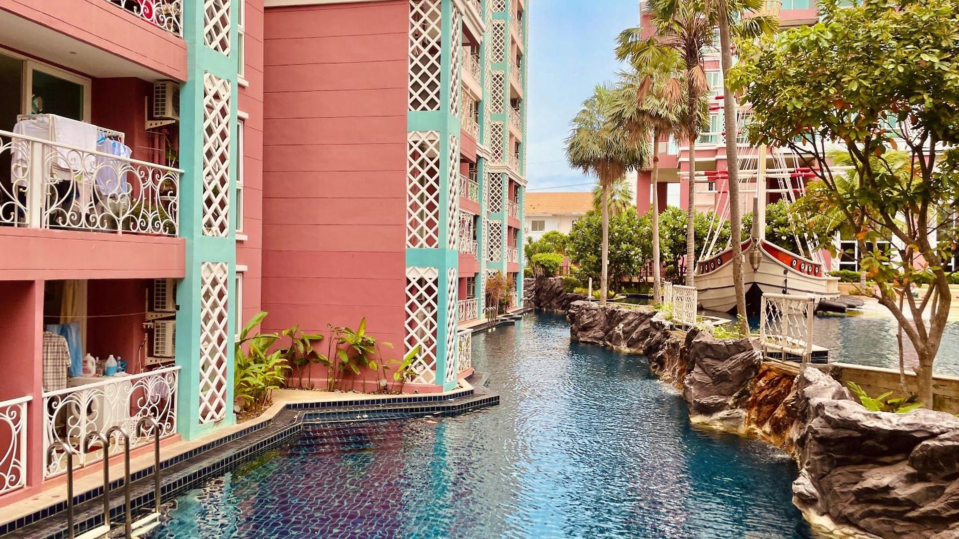 อพาร์ทเม้น Grande Caribbean 2-bedroom Pattaya