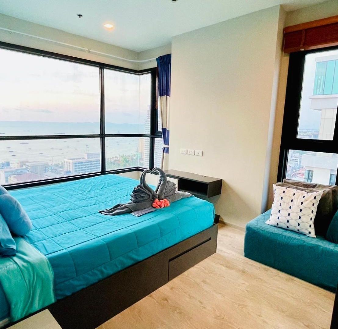อพาร์ทเม้น The Base 2 Bed 1 Bath 514 By Numam