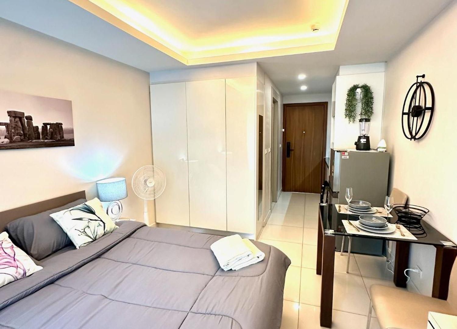 Water Park - 205 Comfortable In A Great Location Near The Sea อพาร์ทเม้น Pattaya
