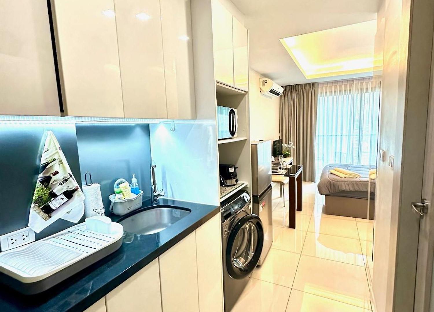 Water Park - 205 Comfortable In A Great Location Near The Sea อพาร์ทเม้น *
