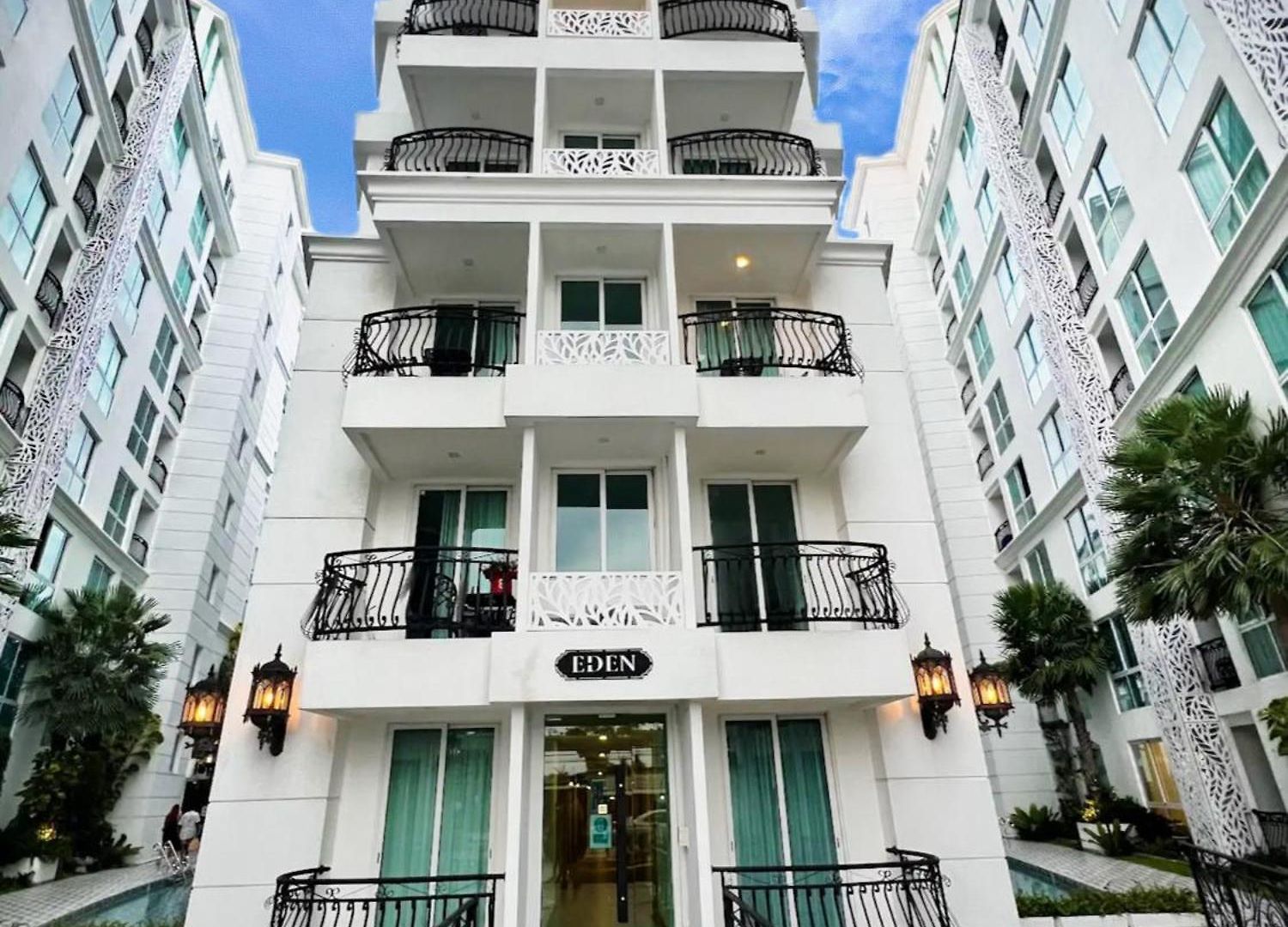 อพาร์ทเม้น Garden Olympus 02d With Balcony