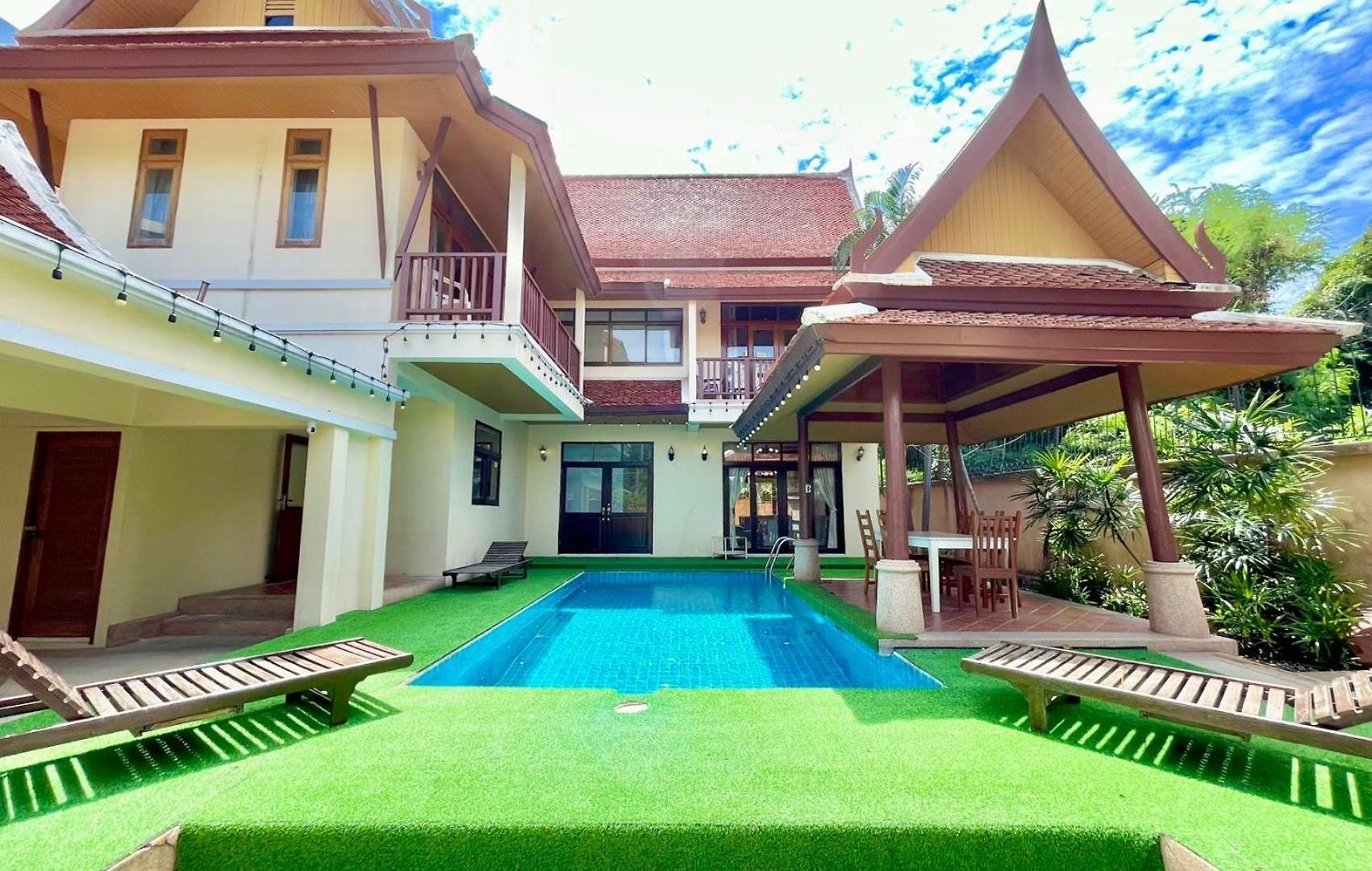 The Midas Pool 4br Thai Stye Bbq Terrace Phatumnak Hill