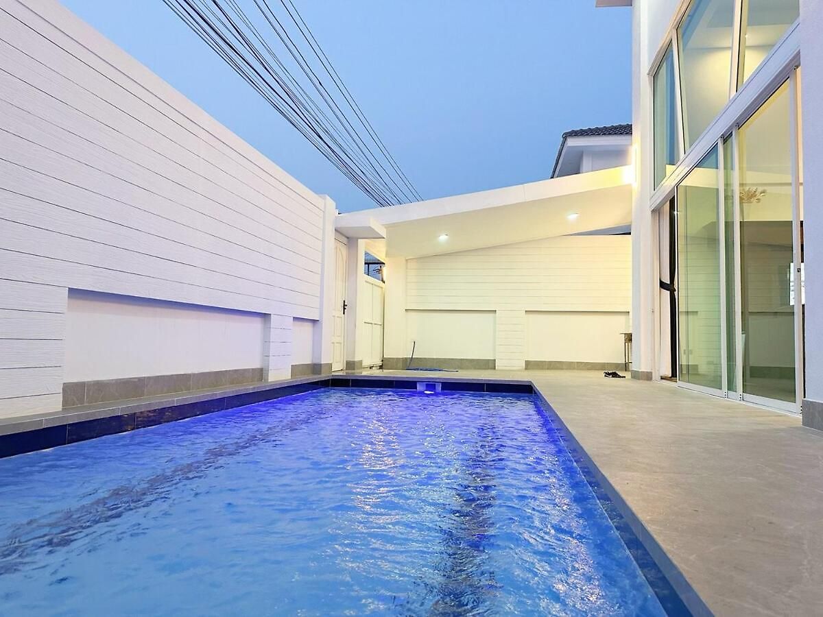 Private Pool 4 Bedroom 5 Bathroom Near Walking Street And Bbq *