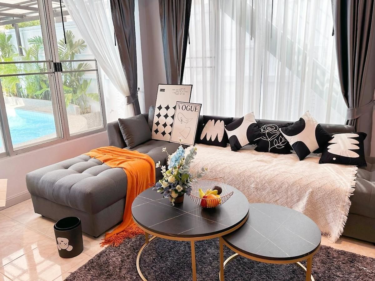 วิลล่า Private Pool 3bedroom 3 Bathroom Near Walking Street And Pattaya