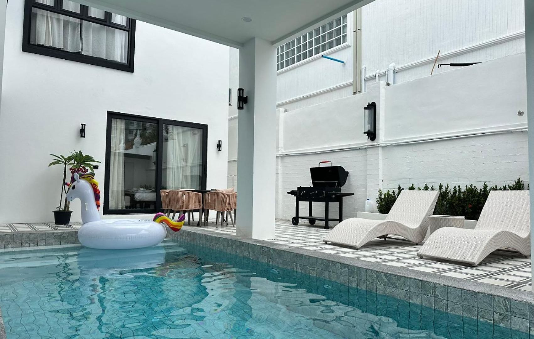 Lune&palm Pool 6br Outdoor Bbq Terrace Swimming Pool *