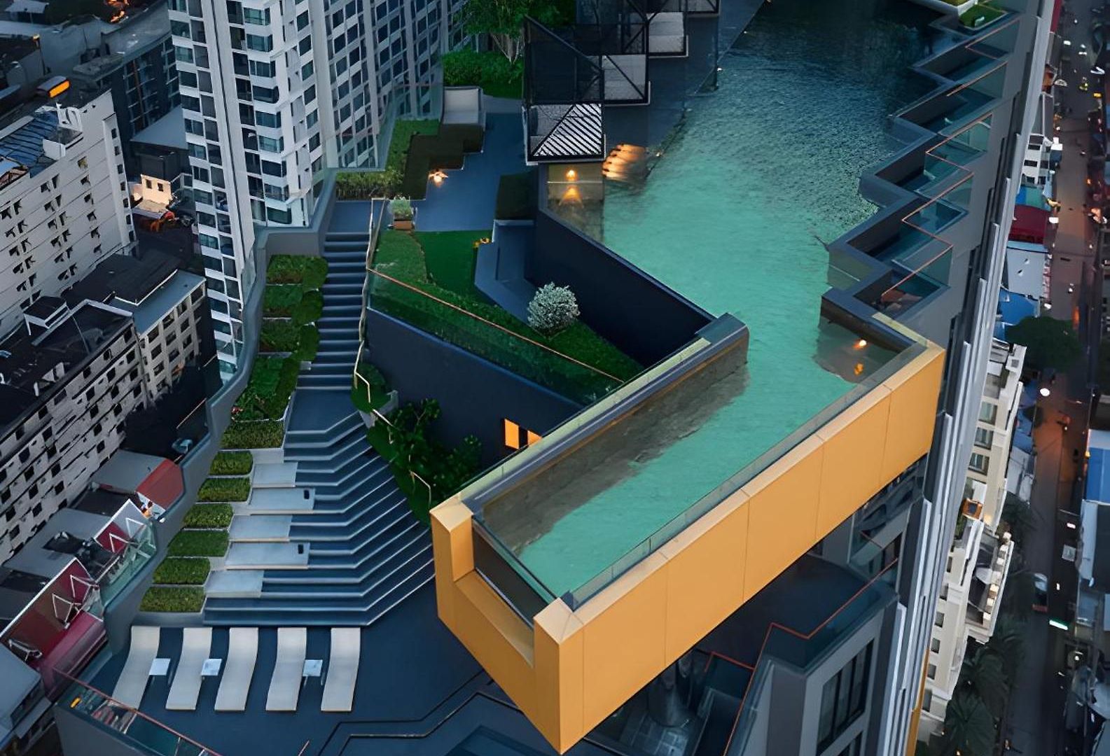 อพาร์ทเม้น Edge - High Floor Sea View With Rooftop Pool Pattaya