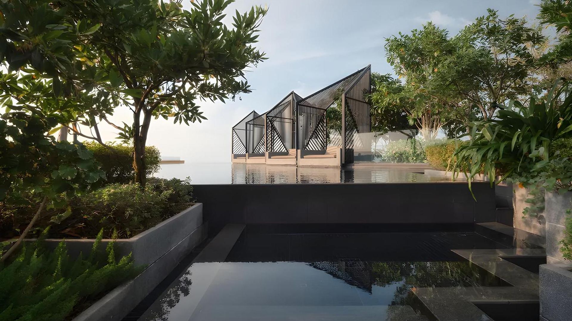 Edge - High Floor Sea View With Rooftop Pool