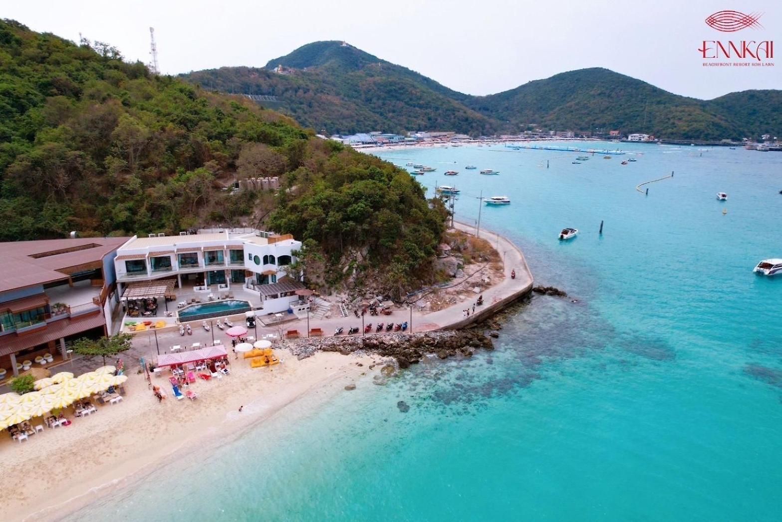 รีสอร์ท Ennkai Beachfront Koh Larn *