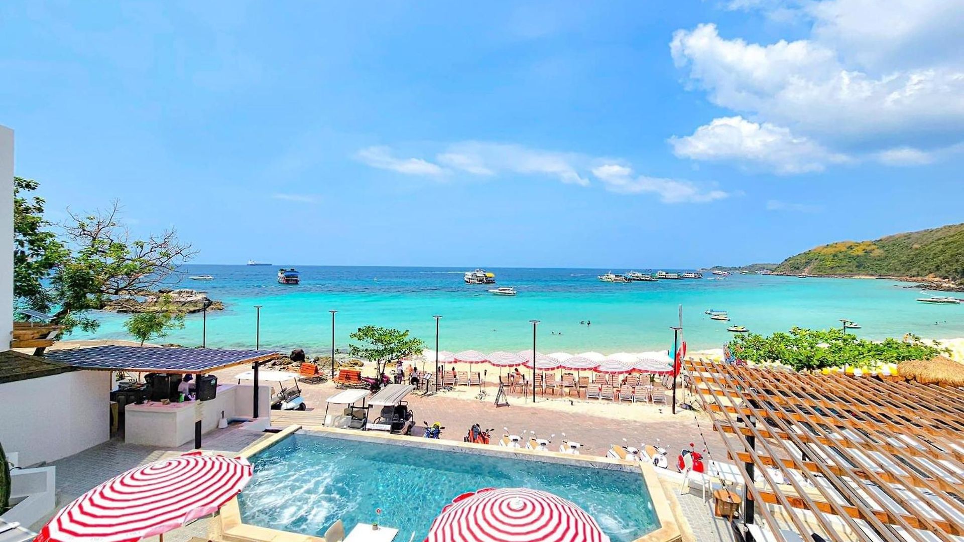 รีสอร์ท Ennkai Beachfront Koh Larn