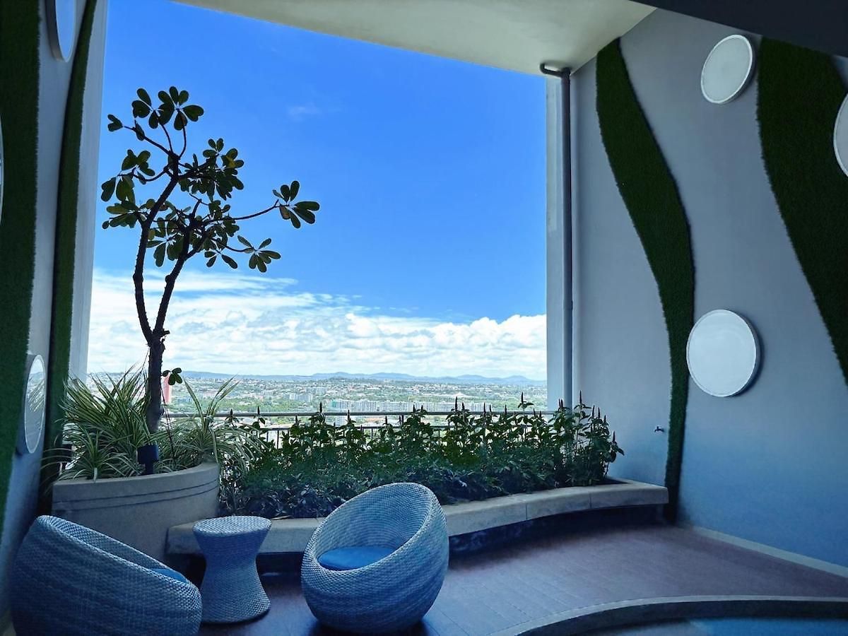Apartment 芭提雅近市中心公寓 健身房 泳池 城景公寓 精致宜居 生活便利 家具齐全 Pattaya