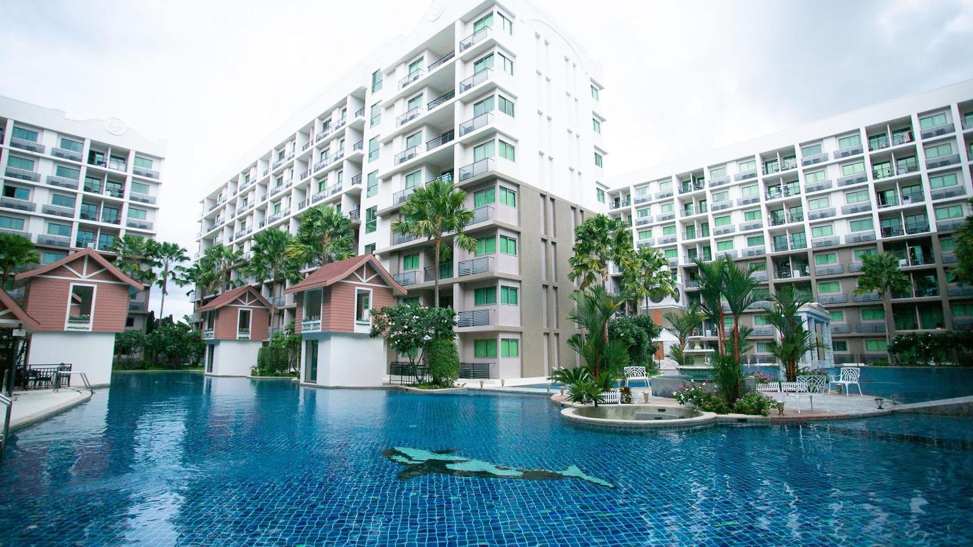 อพาร์ทเม้น 阿卡迪亚海滩大陆 Pattaya