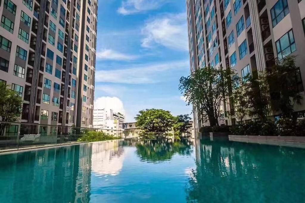 芭提雅市中心海景双卧室 步行街酒吧商场海滩步行几分钟可到 อพาร์ทเม้น