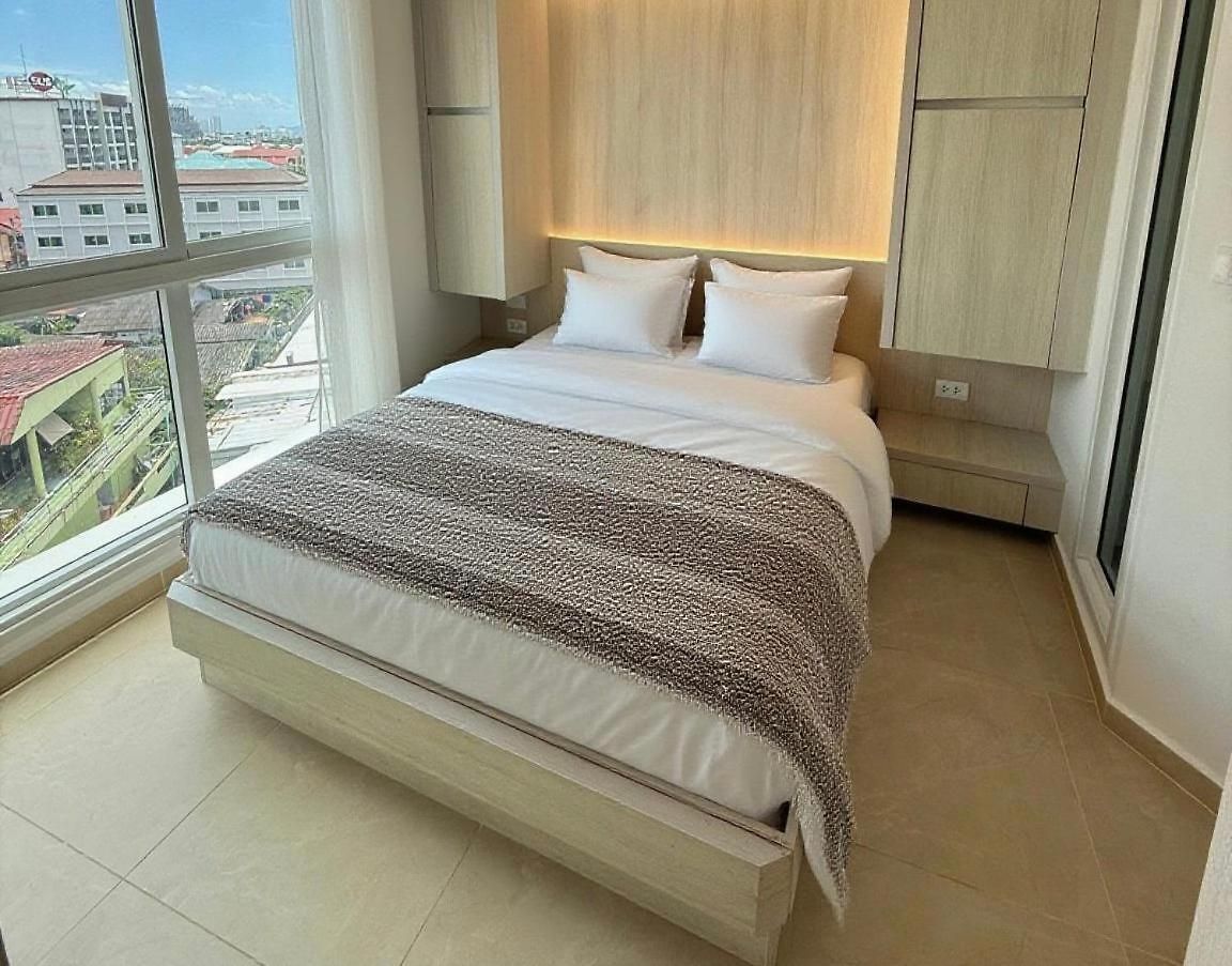 Apartment 芭提雅近市中心公寓 健身房 泳池 城景公寓 精致宜居 生活便利 家具齐全 Pattaya