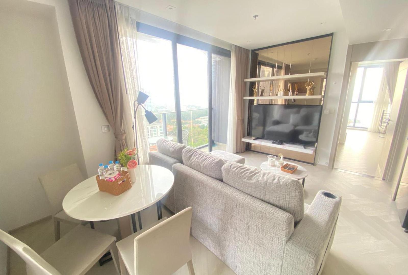 Exclusive High Floor 2 Bed Sea View Luxury อพาร์ทเม้น