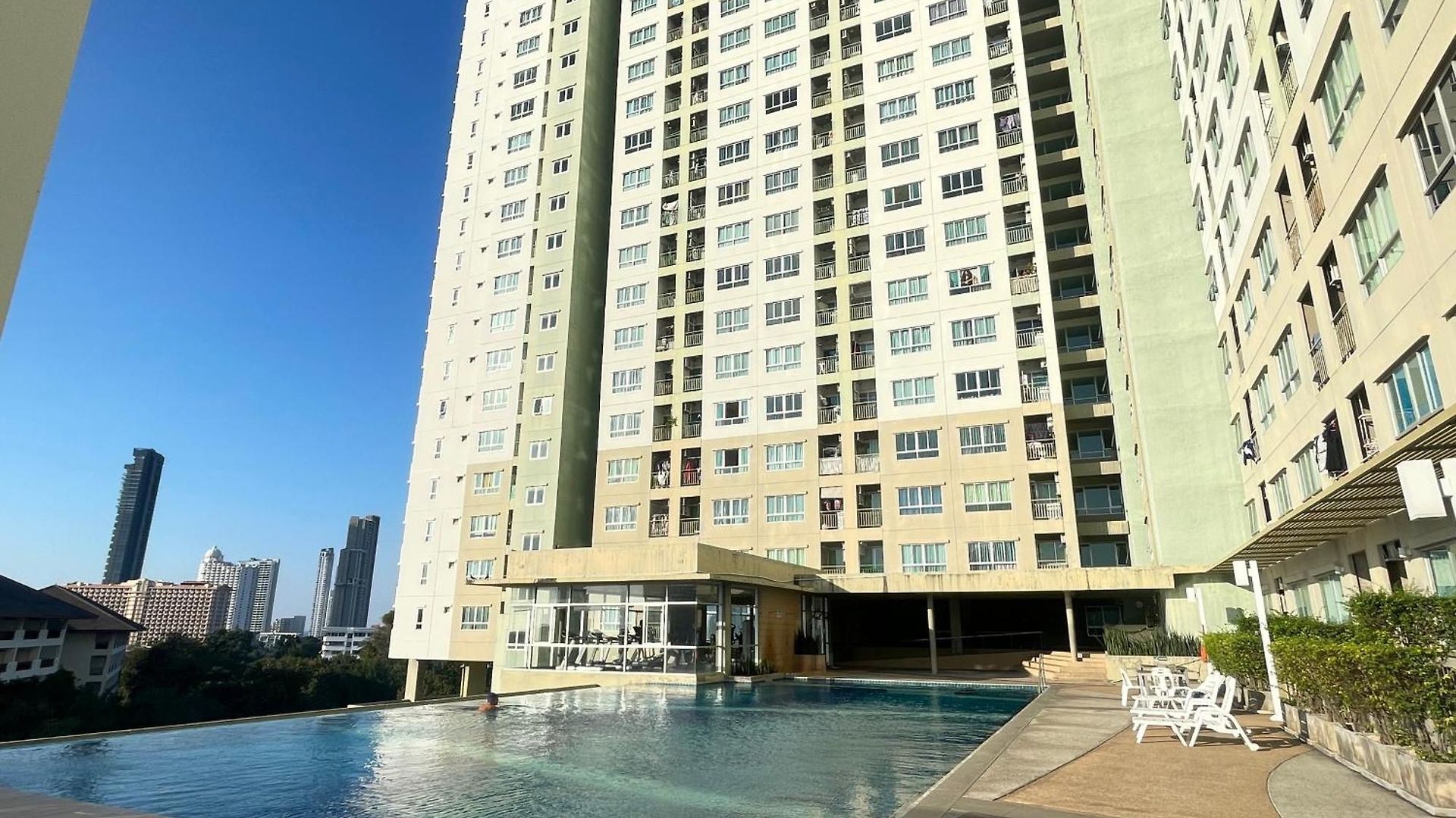 โรงแรม Nl-市区高层海景公寓-门口有双条车-室内设施齐全-近 Terminal 21-免费游池和健身-lumpini Pattaya