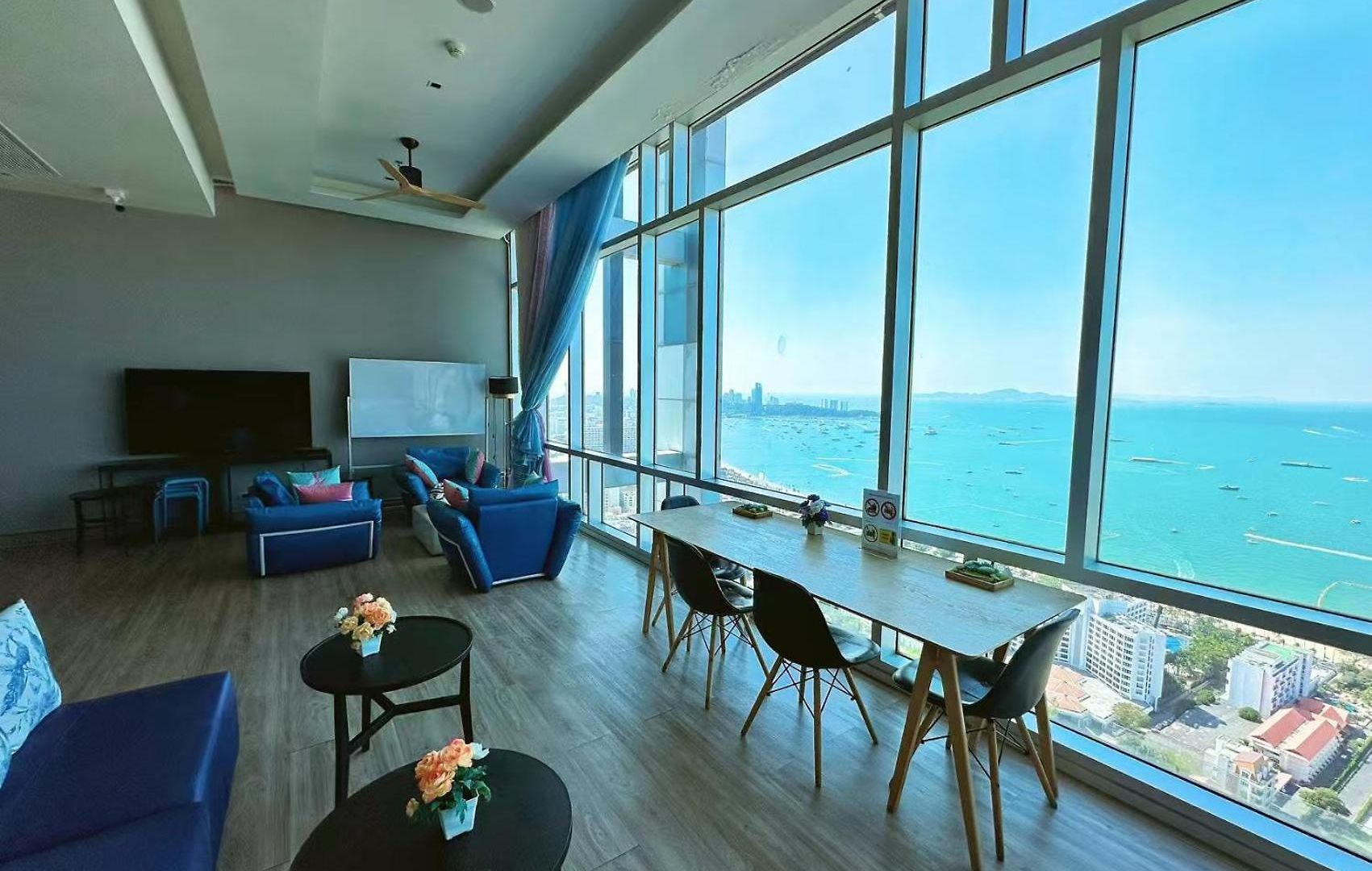 Centric Sea Pattaya无遮挡正海景海景度假公寓 อพาร์ทเม้น Pattaya