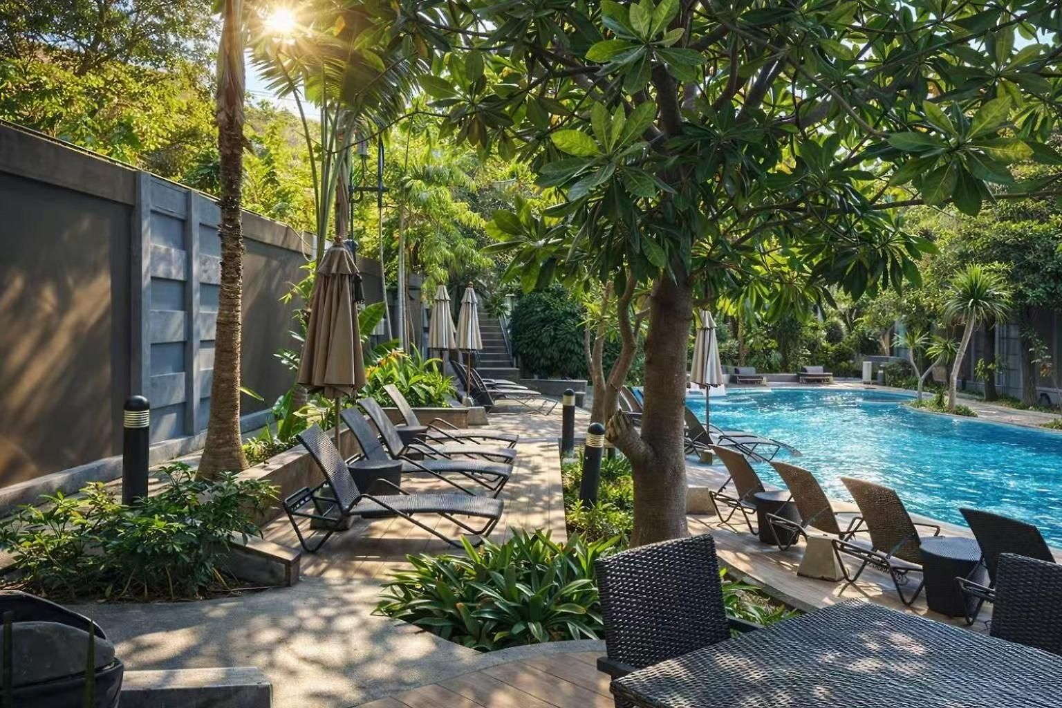 芭提雅 市中心公寓预定 紧邻海滩 步行街 适合长租 家庭套房 Unixx Pattaya