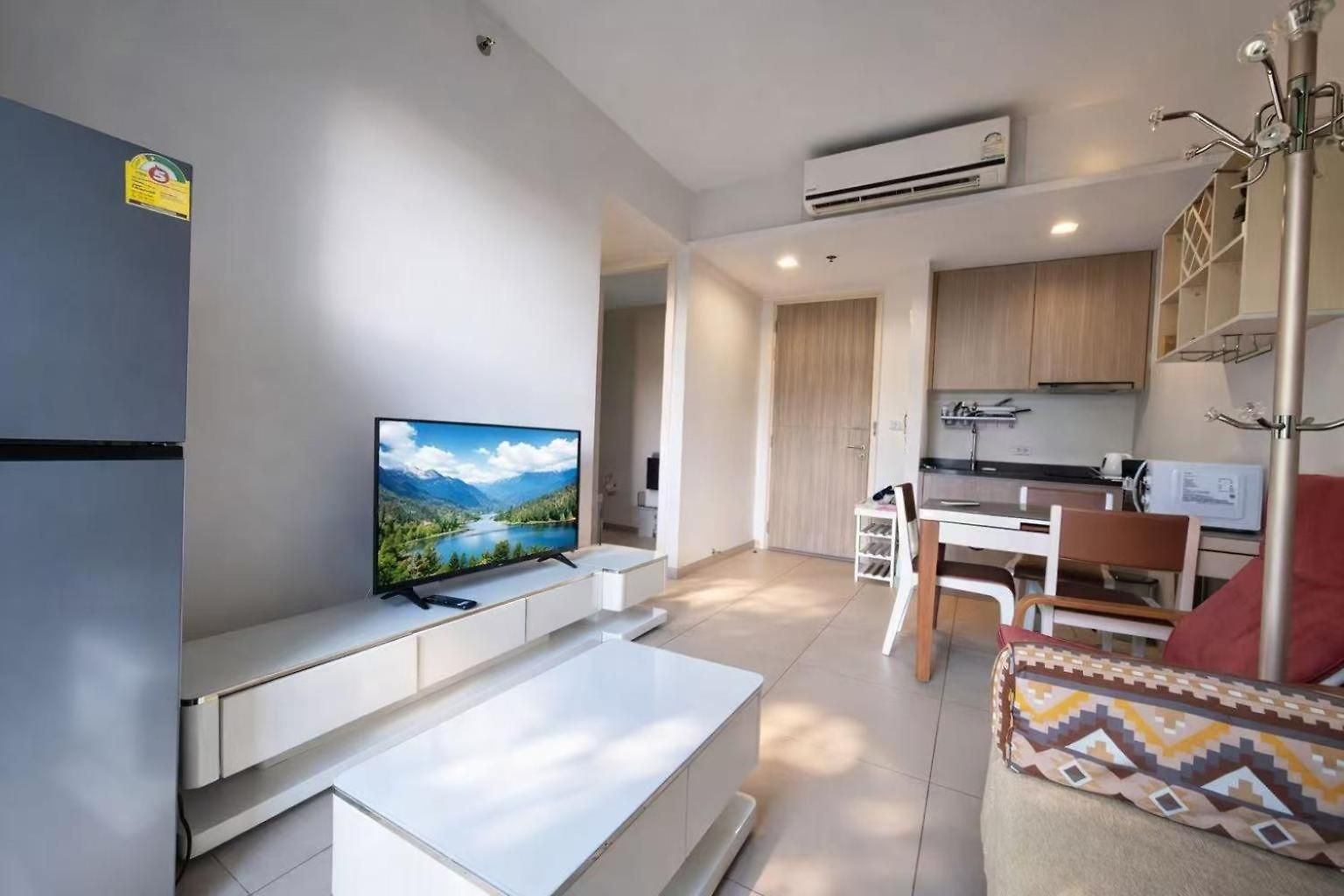 芭提雅 市中心公寓预定 紧邻海滩 步行街 适合长租 家庭套房 Unixx * Pattaya