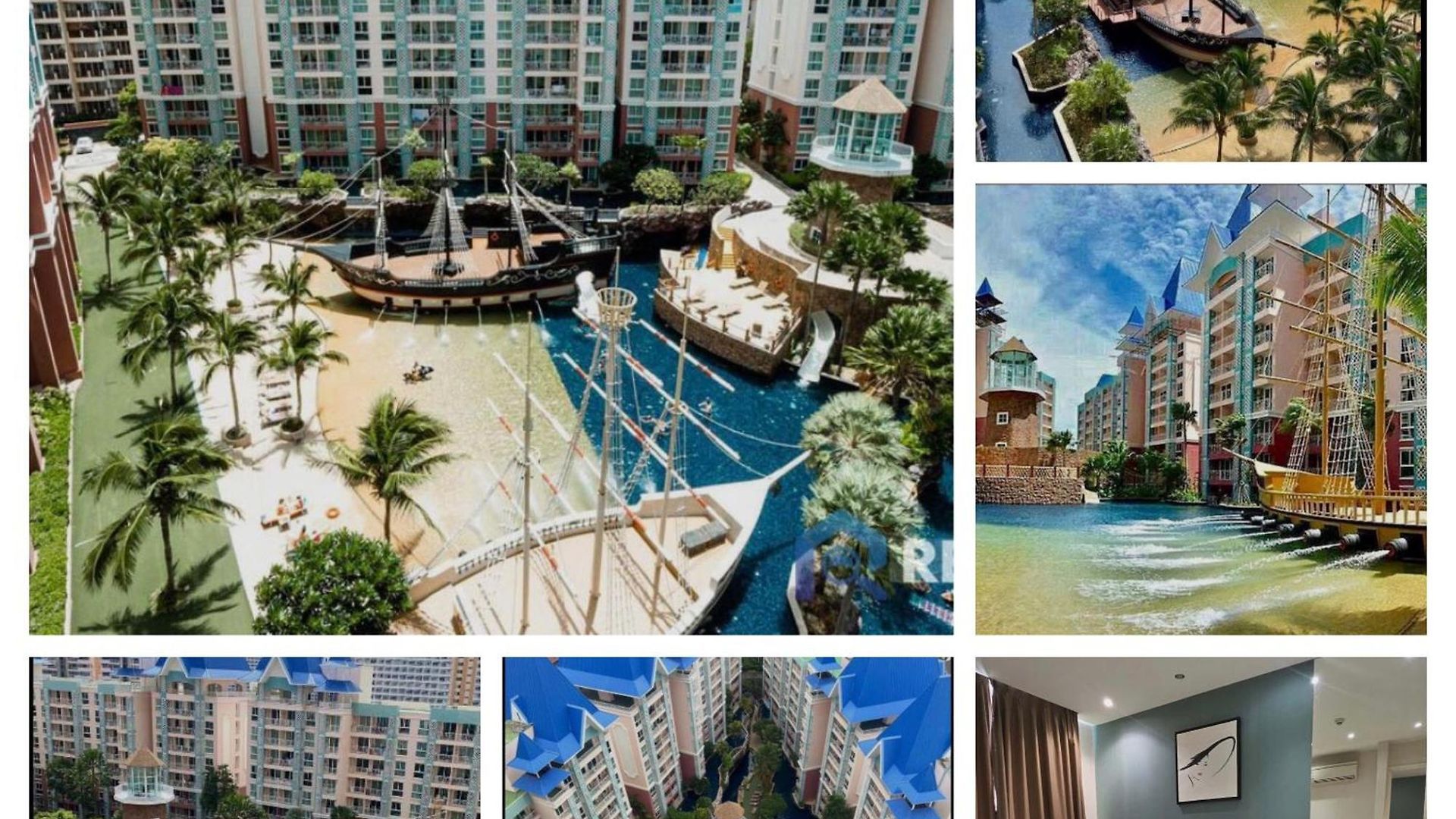อพาร์ทเม้น One Bedroom With Sea And View Near Pool Wi Fi Pattaya