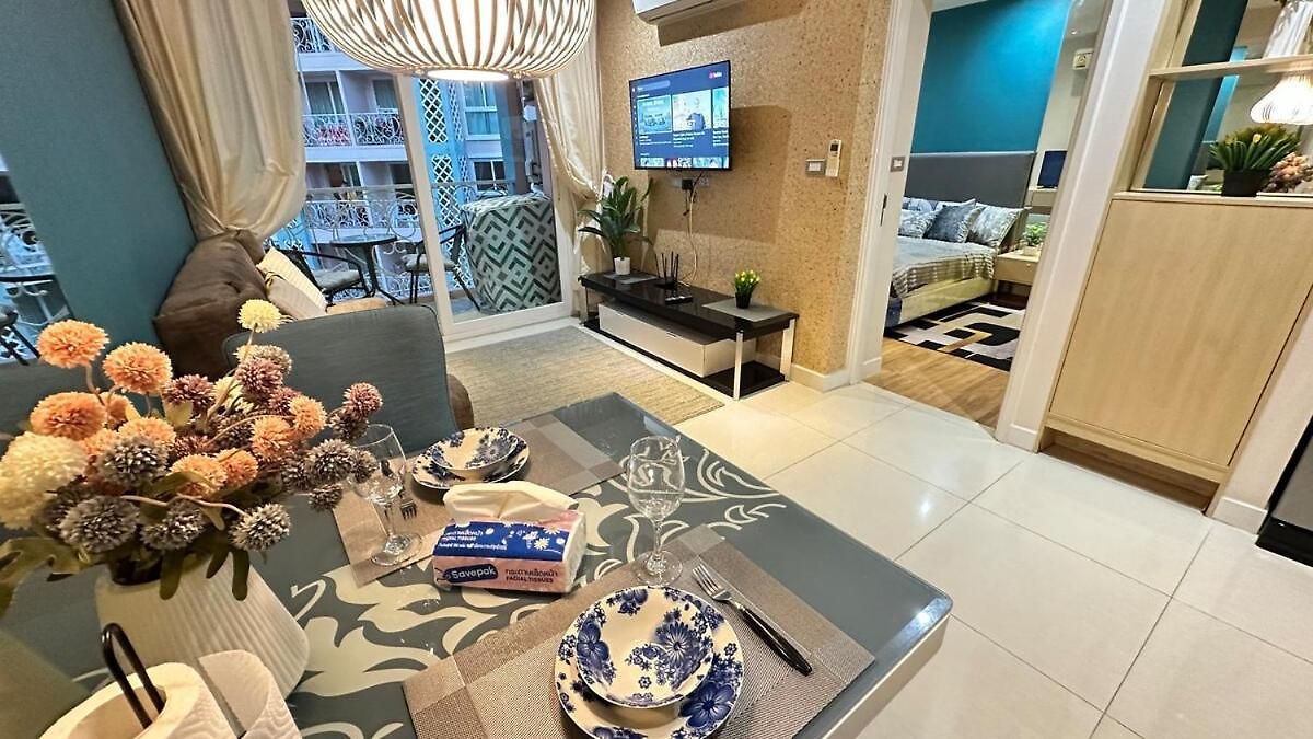 อพาร์ทเม้น Grand Caribbean 1 Bedroom Pool View *