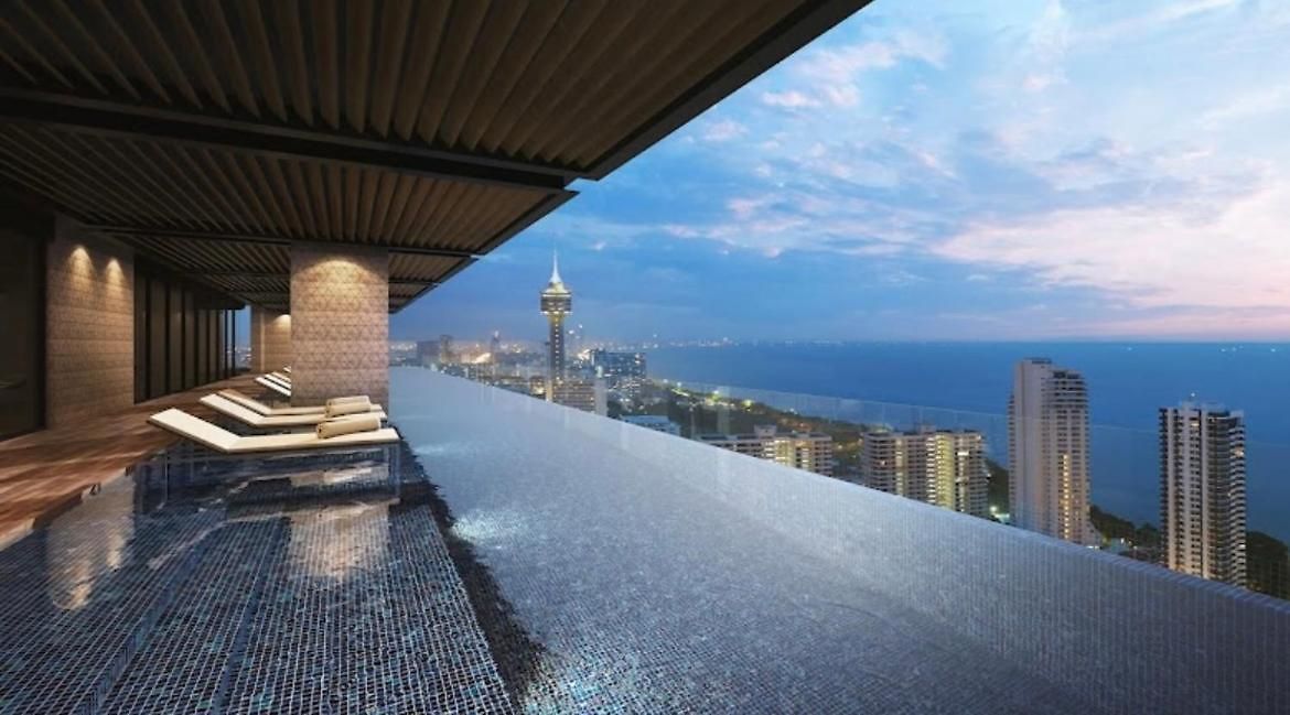 The Panora Pratamnak Luxury Sea View 1 Bdr Flat Apartment *