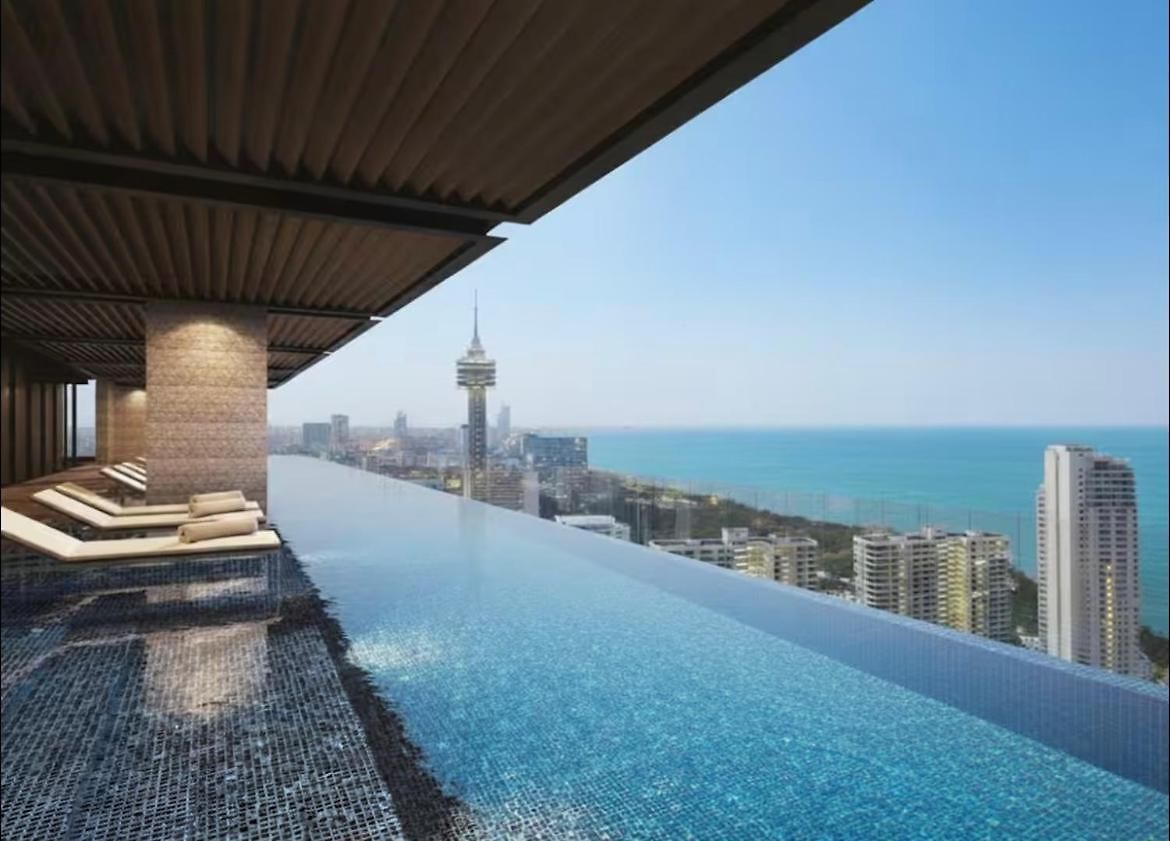 The Panora Pratamnak Luxury Sea View 1 Bdr Flat * Pattaya