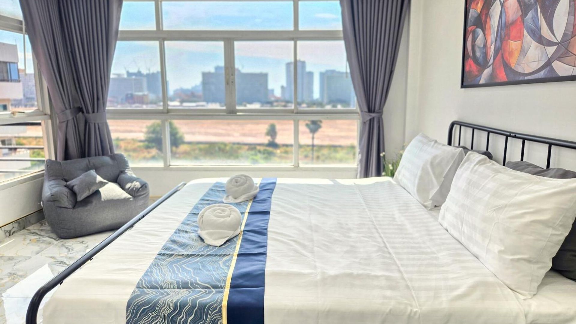 Apartment The Ocean Pearl - Steps Waterpark & Market Pattaya