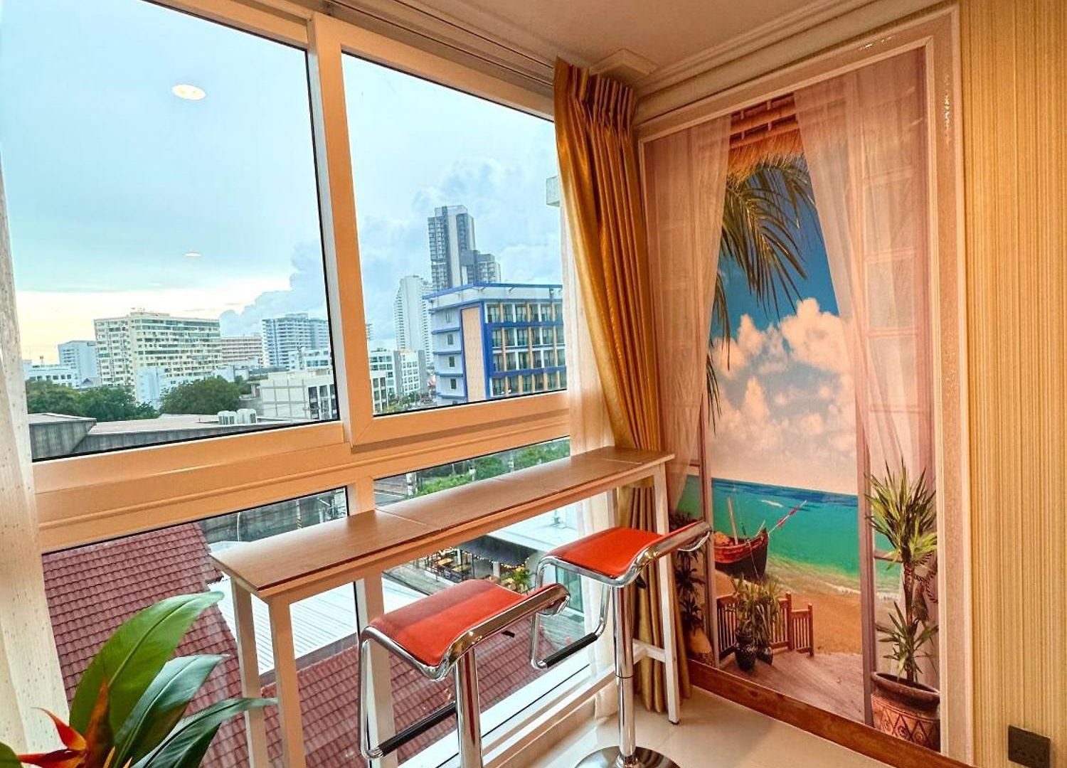 Luxury One Bedroom Pattaya-pratamnak Apartment *