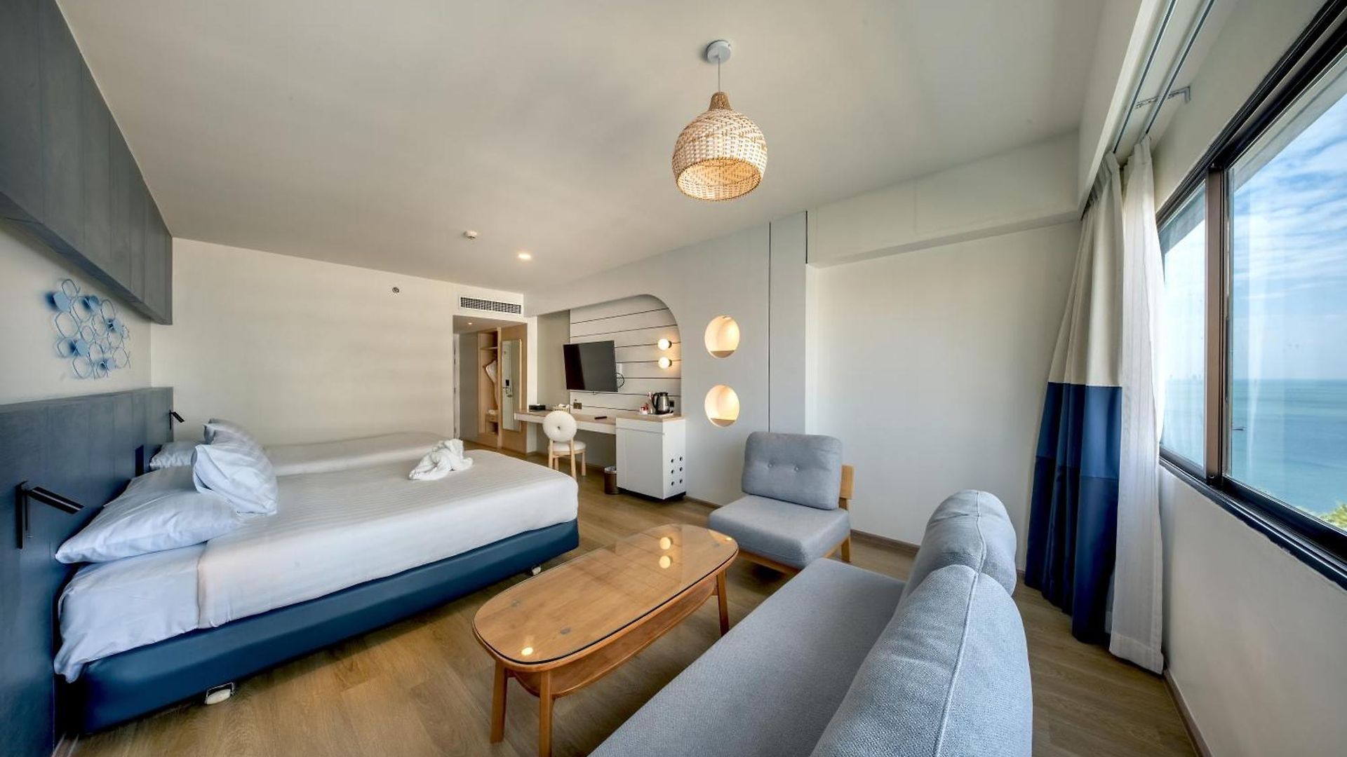 โรงแรม Jomtien Palm & - Family-friendly