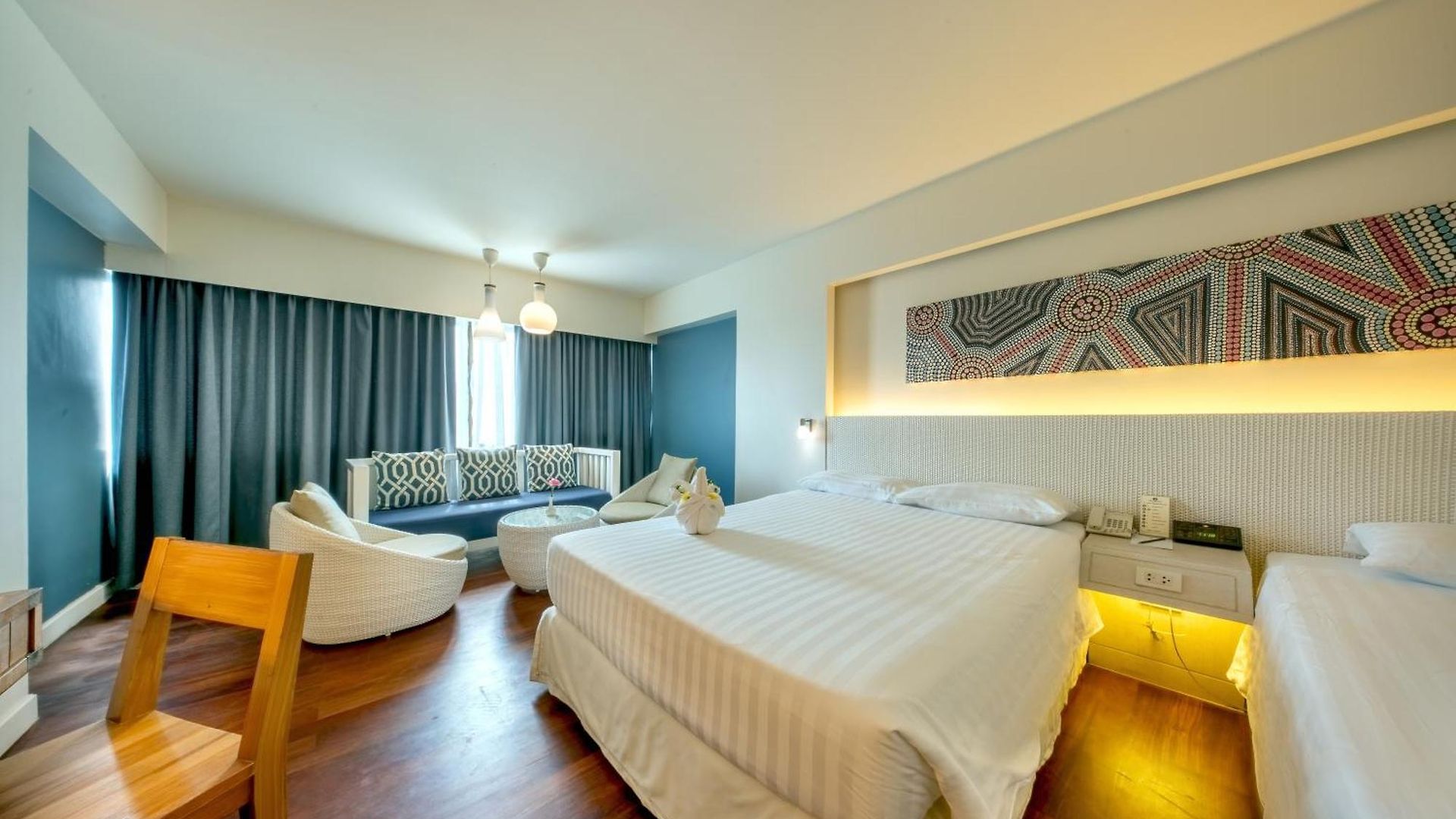 โรงแรม Jomtien Palm & - Family-friendly