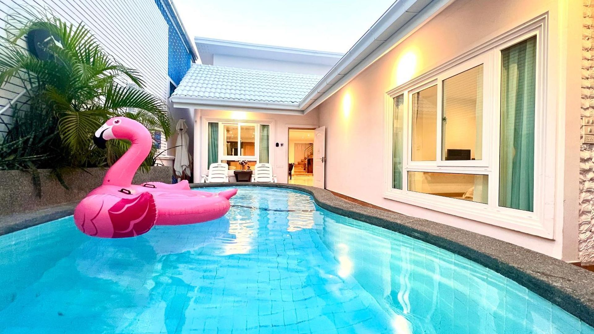 House- 171, Private Pool 4 Bed5bath Near Walking St, Bbq