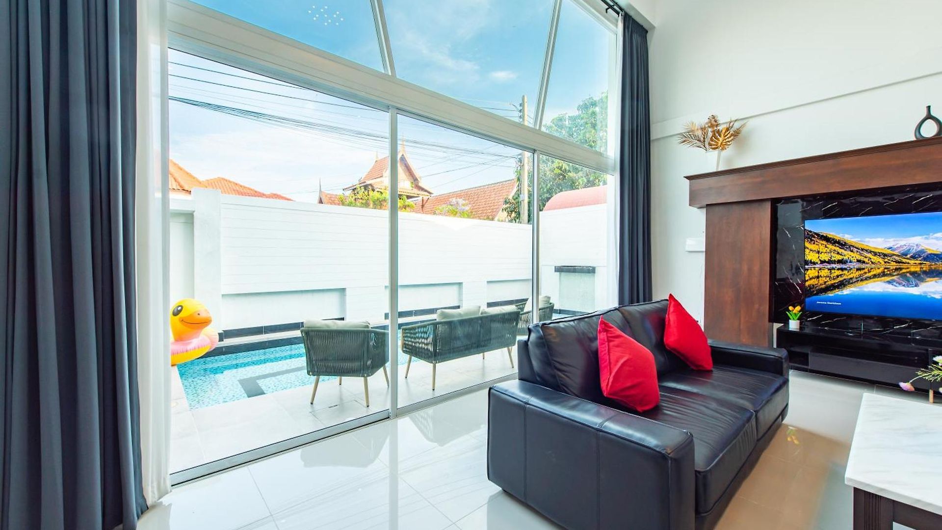 วิลล่า Lagoon Breeze 4br Pool Near Walking Street