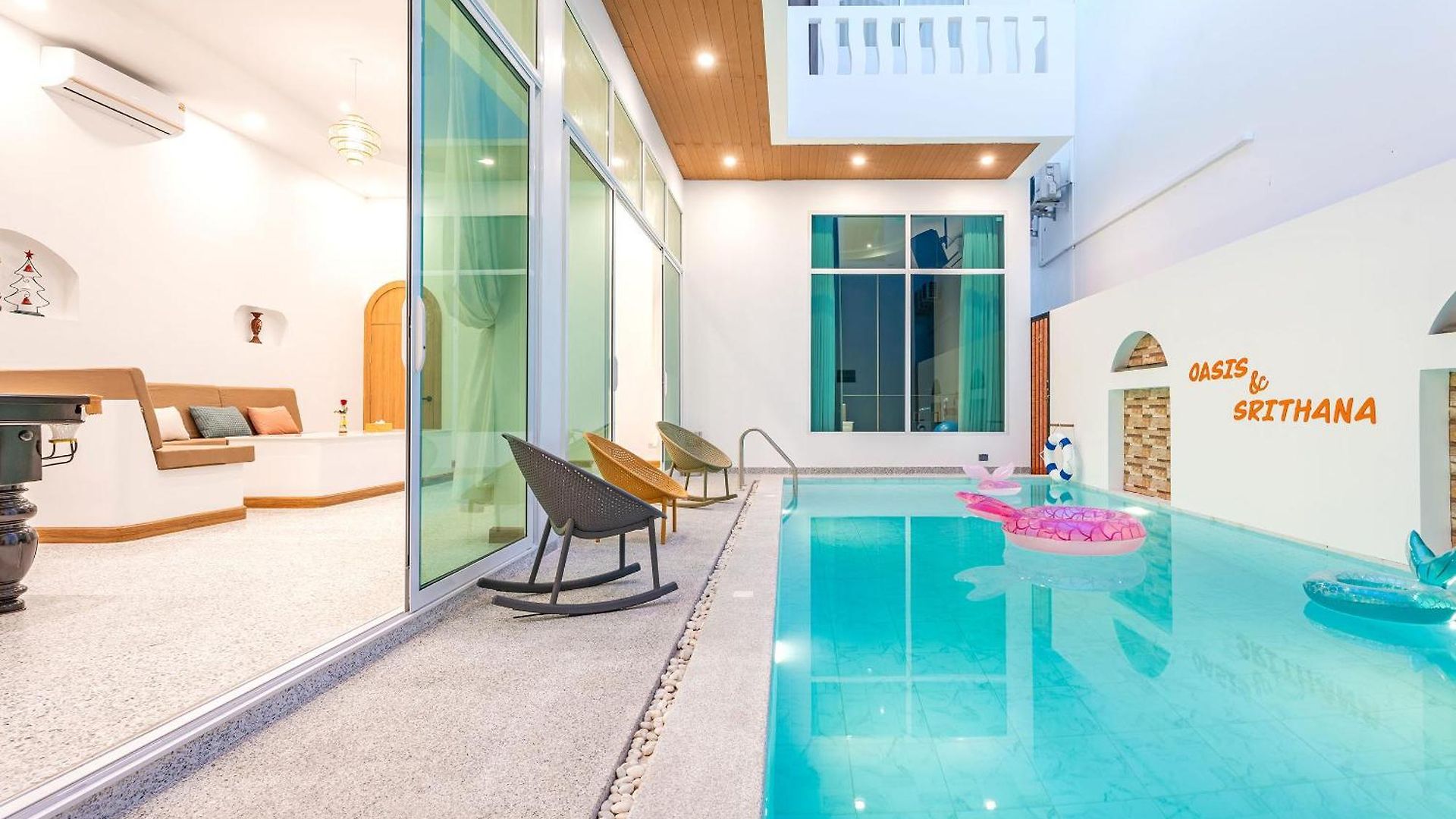 Walking Street 5 Bedroom 7bath Ktv Swimming Pool วิลล่า Pattaya
