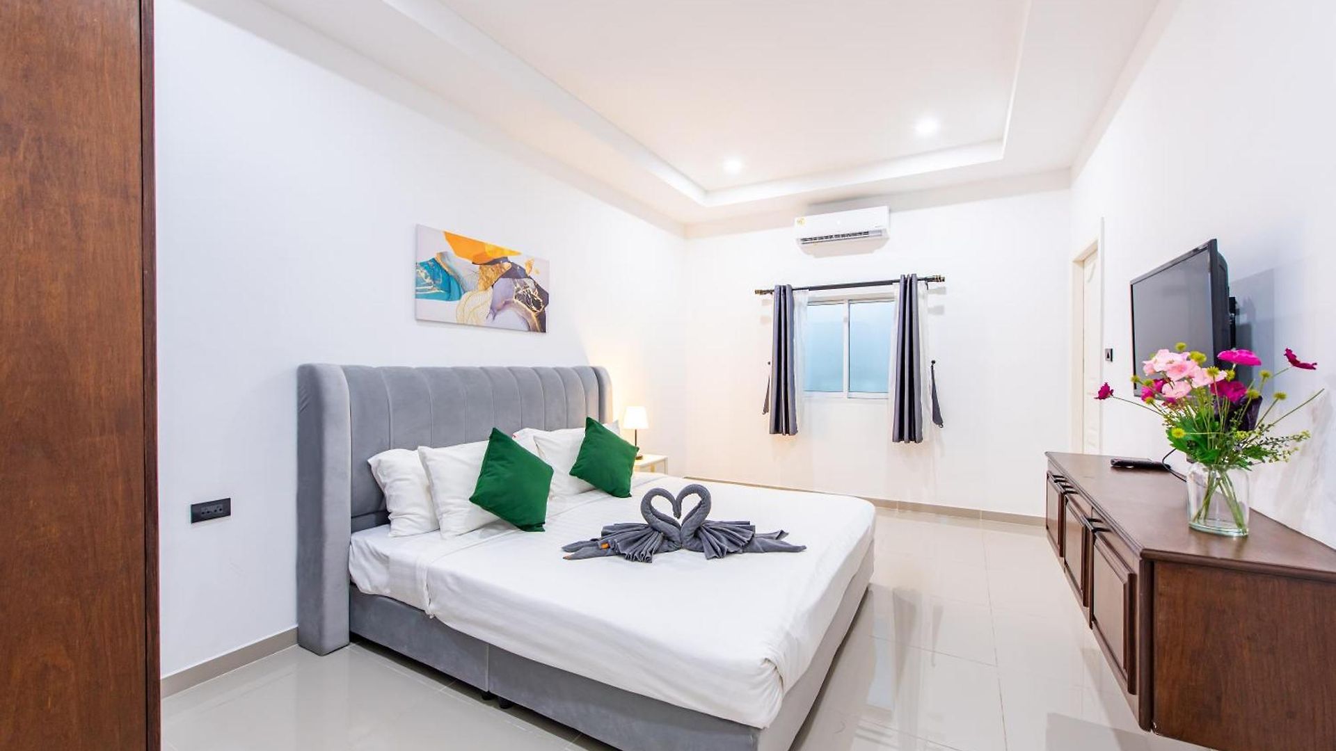 วิลล่า Lagoon Breeze 4br Pool Near Walking Street *
