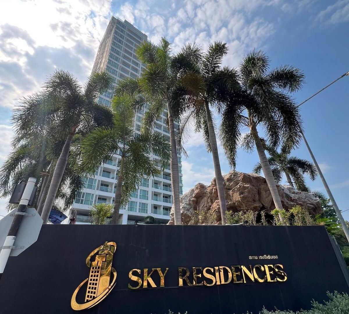 อพาร์ทเม้น Sea View 1br The Sky *